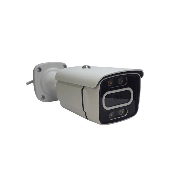 دوربین مداربسته بالت آنالوگ فول اچدی 2 مگاپیکسل HIGH VISION MS8233 با دید در شب رنگی، لنز واید 90 درجه، بدنه فلزی ضدآب IP66، نصب دیواری و اتصال باسیم BNC مناسب فضای باز و بسته