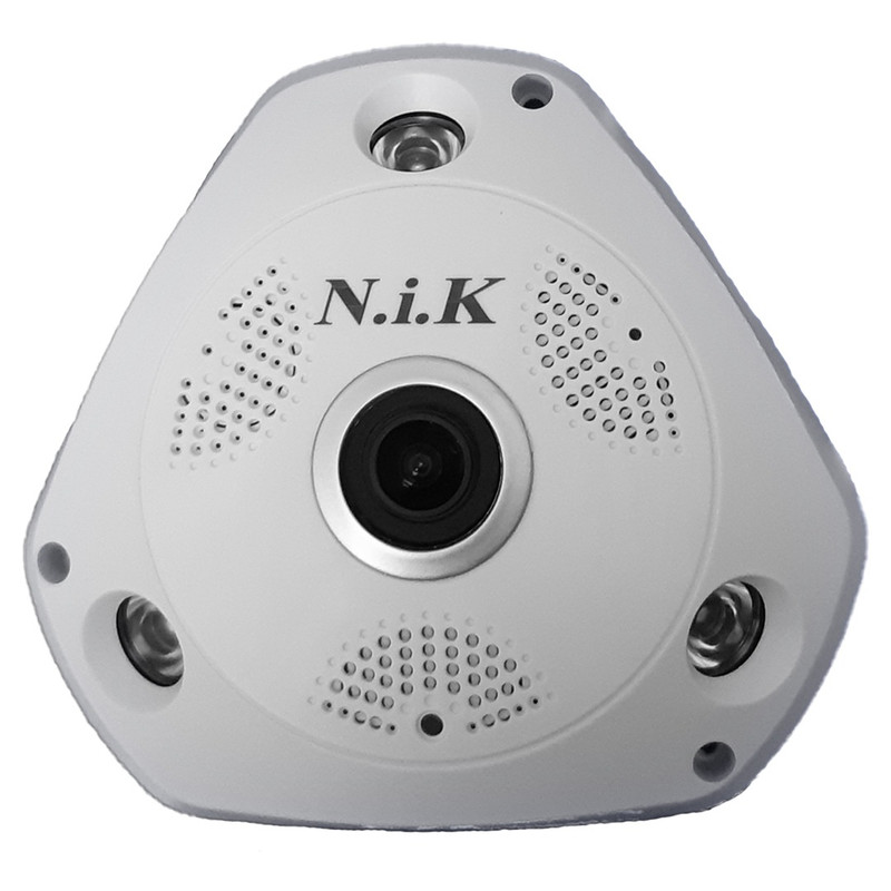 دوربین مداربسته آنالوگ ان آی کی مدل AHD FISH EYE B23 _ F23